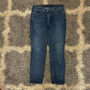 Ankle straight/skinny jeans
